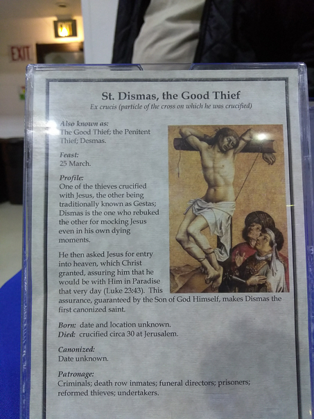 Saint Dismas, the Good Thief